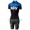 Fietskleding Dames (Fietsshirt + Fietsbroek Kort) 2019 Team Sky N001 Fietskleding Dames (Fietsshirt + Fietsbroek Kort) 2019 Team Sky N001